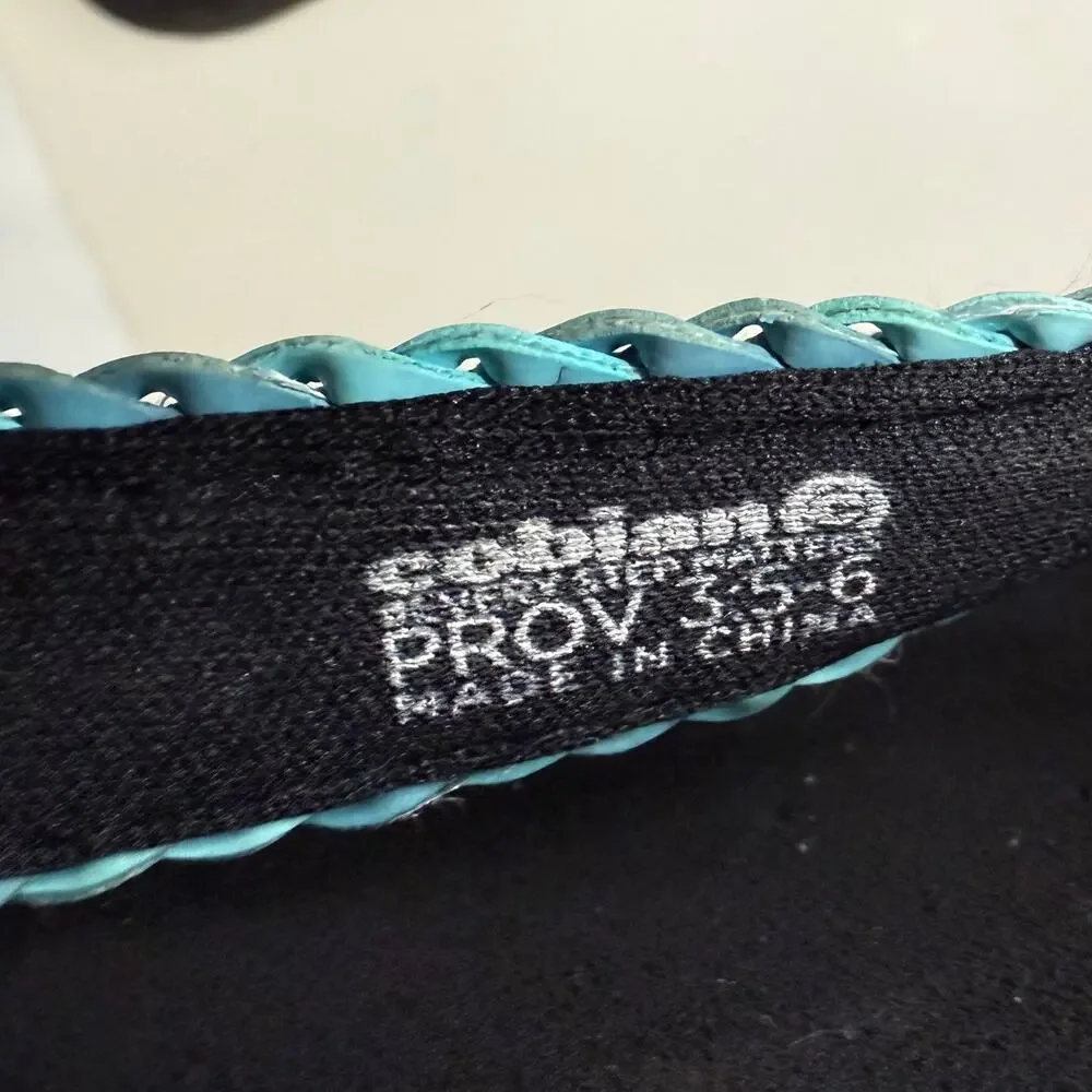 Cobian Women’s Teal Flip Flops Size 5-6